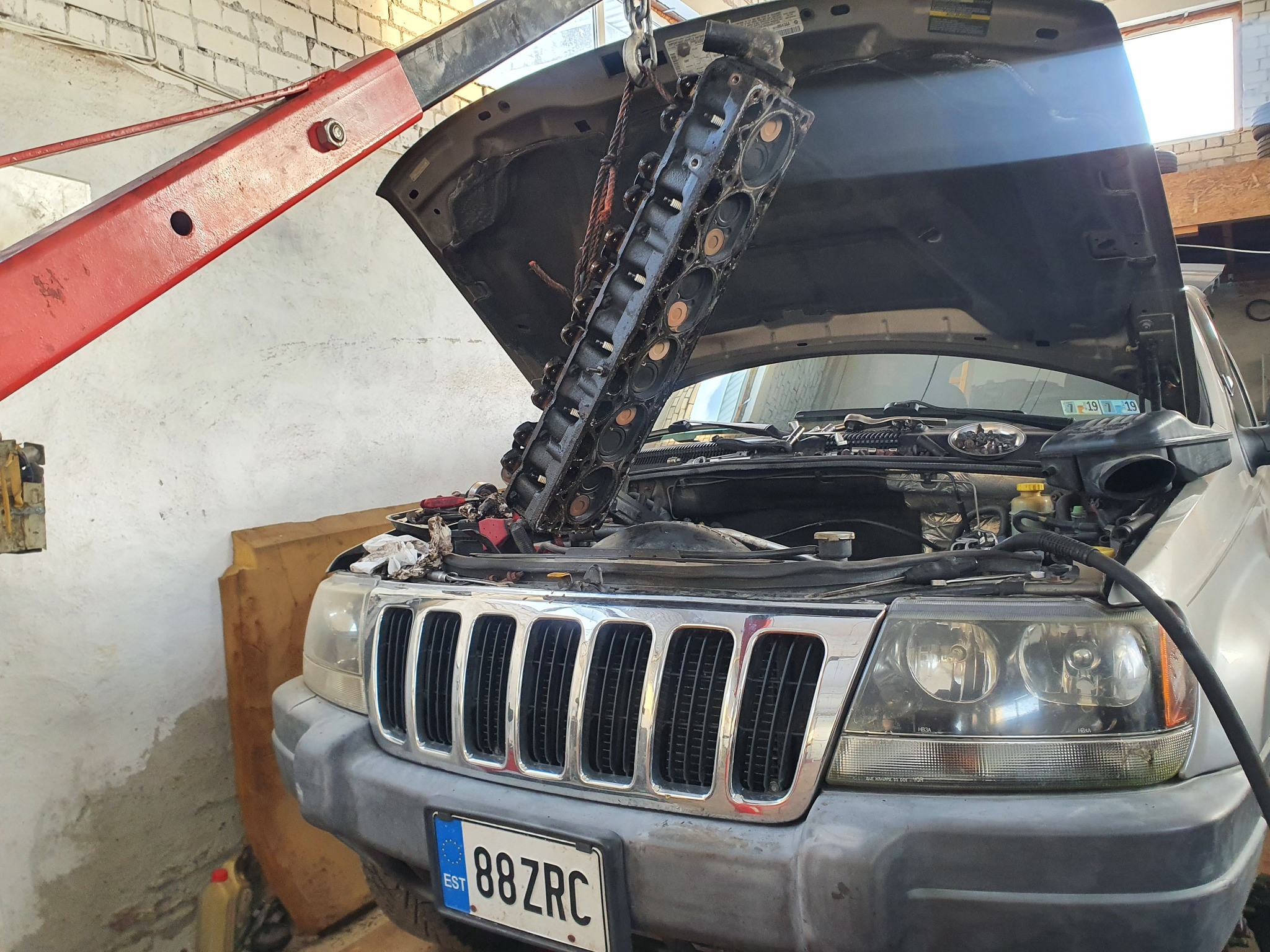 Mootori remont – ploki peade vahetus